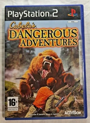 Gioco Sony PS 2 Playstation 2 CABELA'S DANGEROUS ADVENTURES Manuale Incluso - Immagine 1 di 3