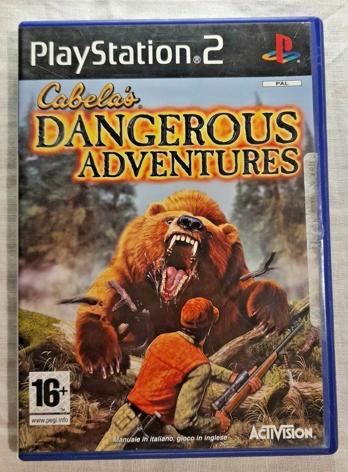 Gioco Sony PS 2 Playstation 2 CABELA'S DANGEROUS ADVENTURES Manuale Incluso - Immagine 1 di 3