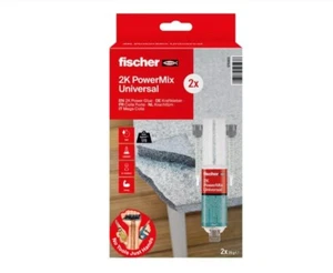 PowerMix Zweikomponentenkleber extra stark 2 Stück Festigkeit max kg/cm² 170 - Bild 1 von 3