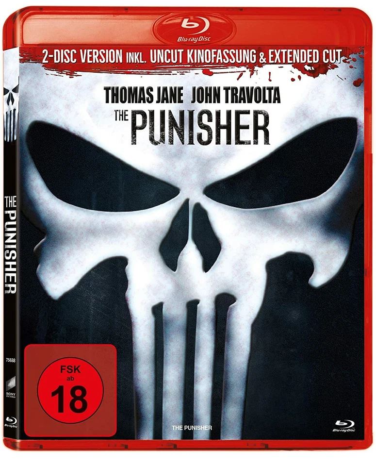 THE PUNISHER - EXTENDED CUT / 2 Disc Edition / John Travolta* NEW RB Blu-ray - Image 1 of 1