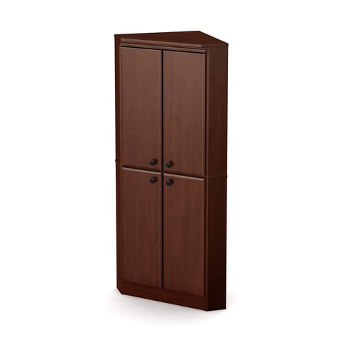 South Shore Morgan Armoire in Royal Cherry Cover
