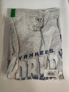 47 Brand 2024 World Series Bound Men's New York Yankees T-Shirt New In Plastic - Picture 1 of 4