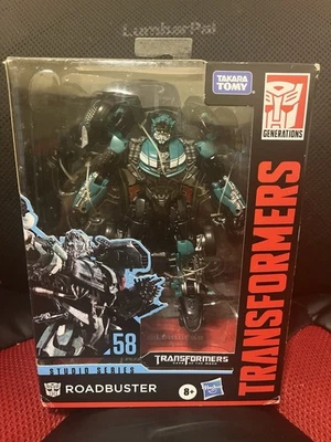Figura de acción Transformers Studio Series 58 ROADBUSTER Deluxe Class NUEVA Foto 1 de 4