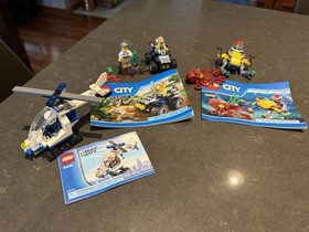 LOT LEGO City 60065, 60090, 30226 No Box