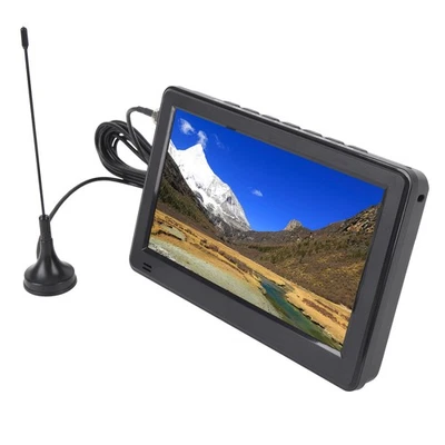 6 Inch TV Color TFT LED USB Port Rechargeable Battery Operated Pocket Digital - Image 1 of 4