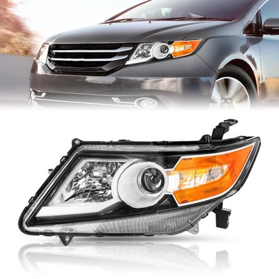 Proyector de faros del lado del conductor para faros LH estilo OE Honda Odyssey 2014-2017 Foto 1 de 4