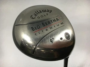 Callaway BIG BERTHA + TITANIUM Driver 9 JV60B-Series (S) #435 Golf Clubs - Picture 1 of 3