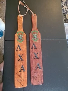 Vintage Fraternity Epsilon Gamma Zeta Holz Paddel L.G. Balfour 1961 U.o.I Idaho - Bild 1 von 10