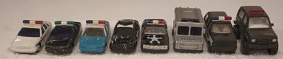 Maisto 1/64 Lot of 8 Police Vehicles , Vintage - Image 1 of 4
