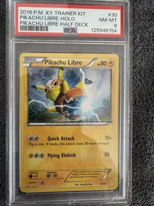 Pikachu Libre (30 - Holo) 30/30 XY Trainer Kit: Pikachu Libre & Suicune Holo - Bild 1 von 2