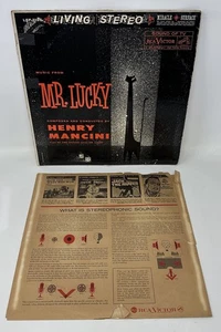 Henry Mancini Music From Mr. Lucky 1960 Vinyl LP RCA Victor LPM-2198 - Imagen 1 de 15