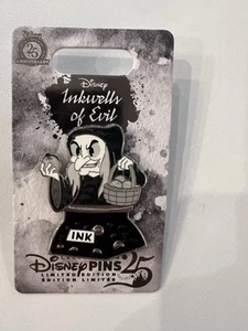 NUEVO - 2025 Prendedor Tintero del Mal Bruja Malvada Reina Malvada Parques Disney LE - Imagen 1 de 1
