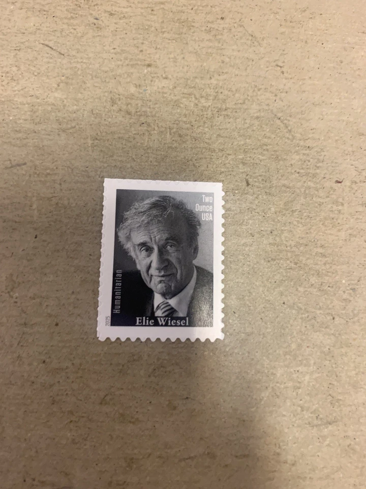 Estampilla de dos onzas de franqueo de Estados Unidos #6037 Elie Wiesel 2025 MNH envío gratuito Foto 1 de 1