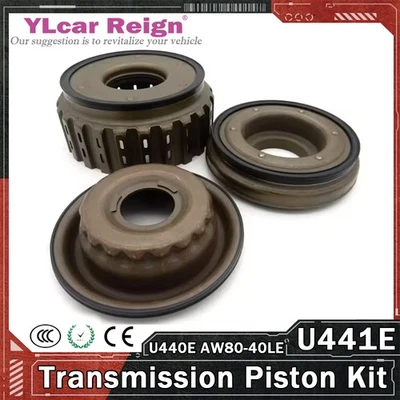 U440 U441E AW80-40LE Auto Transmission Piston Rebuild Kit For CHEVROLET Buick - Image 1 of 4