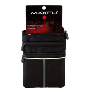 Maxfli Valuables Pouch MX462 – Plush Lining – Attaches to Golf Bag – New - Picture 1 of 6