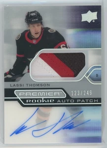 2021 Upper Deck Premier Rookie Auto Patch Lassi Thomson #AR-LT 123/249 Auto - Picture 1 of 2