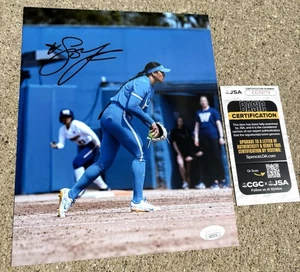 MEGAN FARAIMO SIGNED 8x10 Photo JSA COA UCLA BRUINS AUSL Softball B - Picture 1 of 2