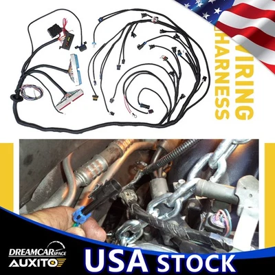 Standalone Wiring T56 or Harness Non-Electric 4.8 Tran 6.0 DBC 5.3 LS1 1997-2006 - Image 1 of 4