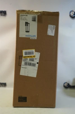 Kichler Black Barras Outdoor Wall Light 59024 BK - Imagem 1 de 4