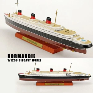 NORMANDIE 1/1250 diecast modelo envío ATLAS - Imagen 1 de 6