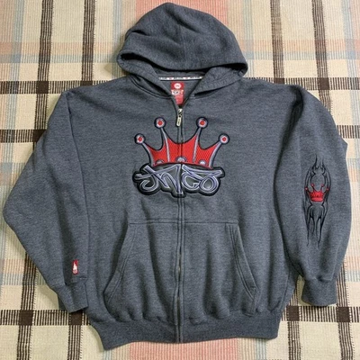 Chaqueta con Capucha Vintage Y2K JNCO Cremallera Talla Grande!!! Foto 1 de 4