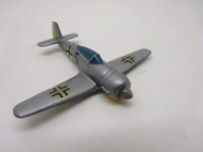 Wiking: Aircraft Focke Wulf FW 190, "Raw Silver", Scale 1:200 (No.5 SSK71) - Image 1 of 3