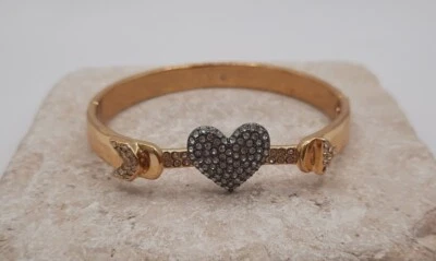 Brazalete Brazalete Corazón Estrás Tono Dorado Vince Camuto Foto 1 de 4