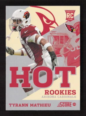 Tyrann Mathieu 2013 Score #44 Hot Rookies Retail Arizona Cardinals NFL - Image 1 of 2