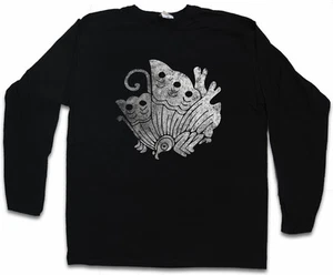 TAIRA CLAN MON LONG SLEEVE T-SHIRT Shogun Samurai Ninja Japan Banner Flag - Foto 1 di 1