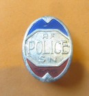 Rare insigne de casquette de Police des années 45-47. Obsolète. A voir.