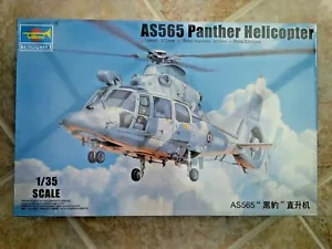 TRUMPETER 1/35 AS565 PANTHER HELICOPTER PLASTIC MODEL KIT # 05108 FACTORY SEALED - Picture 1 of 4