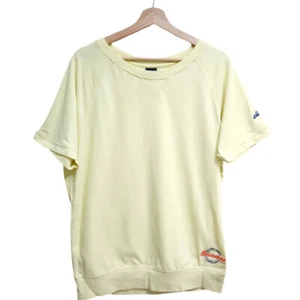 Converse Yellow Womens Top All Stars Size L casual sporty 1990s y2k - Picture 1 of 6