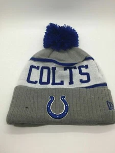 Indianapolis Colts New Era Football Beanie Embroidered Knit Cap Sideline Hat - Picture 1 of 3