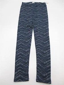 Nuevo Pantalones Legging ARDENE Para Mujer Talla S Estampado Chevron Azul Marino Algodón - Imagen 1 de 7