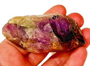 3oz Chevron Purple Amethyst Point Africa Raw Natural Rough Crystal Mineral Rock - Picture 1 of 13
