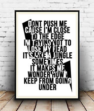 Grandmaster Flash The Message Lyrics, Song Words Quote, Poster, Wall Art
