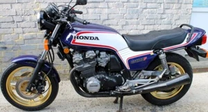 Juego completo de calcomanías Honda CB1100F 1983 pin rayas precaución azul/blanco canadiense - Imagen 1 de 7