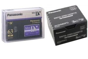 Panasonic Mini DV Tape (1) Sealed AY-DVM63PQ Sony/Canon/Fuji Etc. Camcorders - Picture 1 of 1