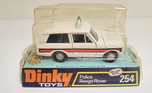 Vintage 1975 Dinky Die Cast Toys Police Range Rover 254 - Picture 1 of 12