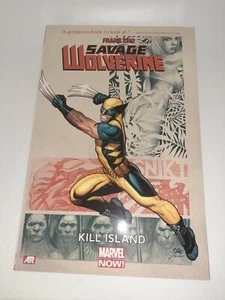 Marvel Savage Wolverine Kill Island TPB New Unread 9.8 FREE SHIPPING - Picture 1 of 6