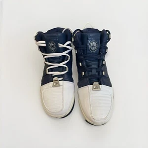 Size 10.5 - Nike Zoom LeBron 3 Retro Midnight Navy 312147-141 Used W/ Box - Picture 1 of 6