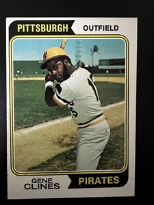 1974 Topps Gene Clines #172 Pittsburgh Pirates - Picture 1 of 2