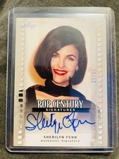 Sherilyn Fenn Auto Autograph Leaf Pop Century Signatures 2011 Limited to 25