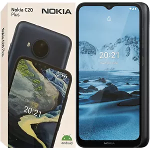 Nokia C20 Plus 4G/LTE Graphite black 32GB + 3GB Dual-SIM Unlocked Global NEW - Picture 1 of 4