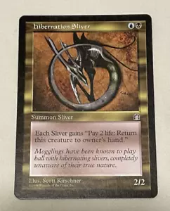 1x Hibernation Sliver - Stronghold - MTG - Magic the Gathering - NM - Bild 1 von 2