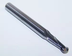 4.00mm (.1575") CARBIDE END MILL 2 FLUTE BALL KYOCERA 1625-1625-1575.473 - Picture 1 of 2