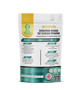 Artemisia Annua 10:1 Estratto in Polvere 100% Puro Assenzio Dolce Annie - Foto 1 di 9