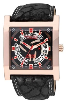 Q&Q by Citizen Attractive Jumbo Men's w/date Watch Black dial  Black Strap DA102 - Image 1 of 3