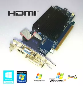 Dell Optiplex SFF / Slim 360 380 745 755 760 780 790 960 980 HDMI Video Card - Picture 1 of 2