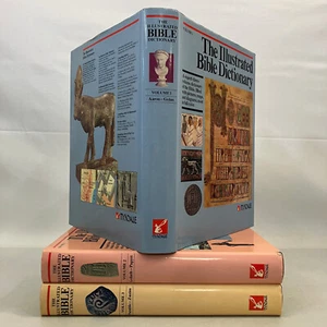 The Illustrated Bible Dictionary 3 Volume Set Tyndale HCDJ 1986 Christian Study - Picture 1 of 11